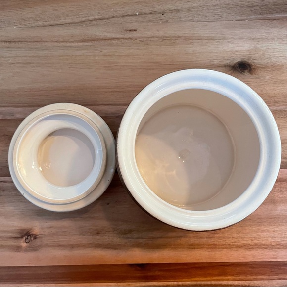 Big Vintage Jar with Lid Made in Canada - Picture 6 of 10